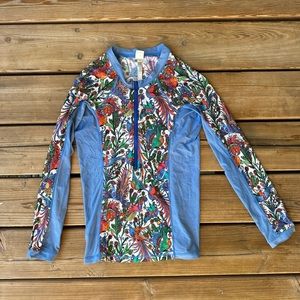 Anthropologie Rashguard with full zipper